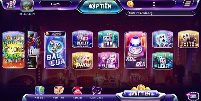 Tận dụng ưu thế các trò chơi đa dạng tại 789club để tìm cơ hội thắng
